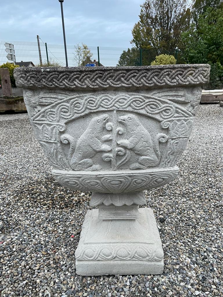 Coupe/Vase sculpté